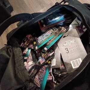 Men's Black Duffel Bag